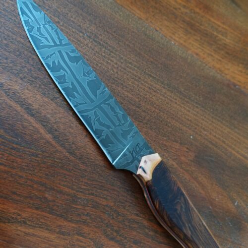 couteau de cuisine lame damas